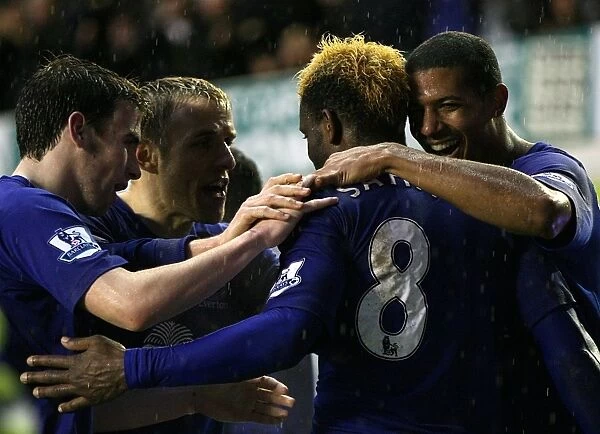 Everton's Louis Saha: Five-Goal Blitz Against Blackpool (05 February 2011)