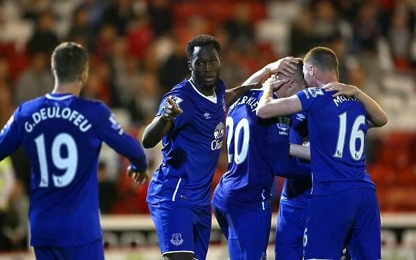 Everton's Romelu Lukaku: Extra Time Double Strike in Capital One Cup Victory over Barnsley