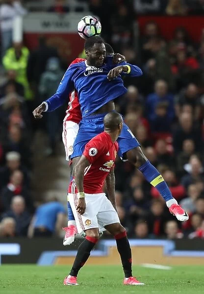 Everton's Romelu Lukaku vs. Manchester United's Eric Bailly: A Premier League Rivalry at Old Trafford