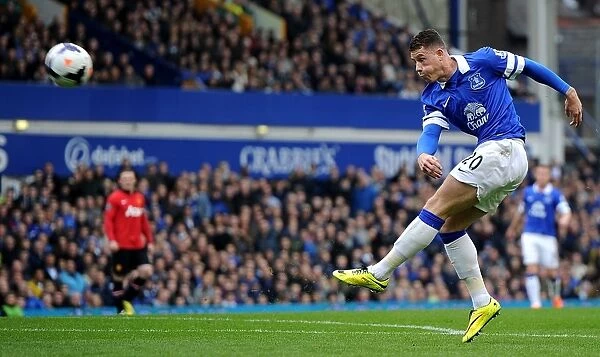 Everton's Ross Barkley Shines: Everton 2-Manchester United 0 (BPL, Goodison Park, 21-04-2014)
