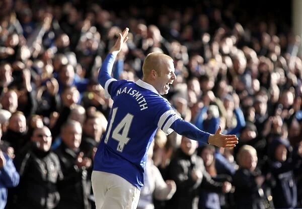 Everton's Steven Naismith: Double Delight in FA Cup Fifth Round Win over Swansea City (16-02-2014)