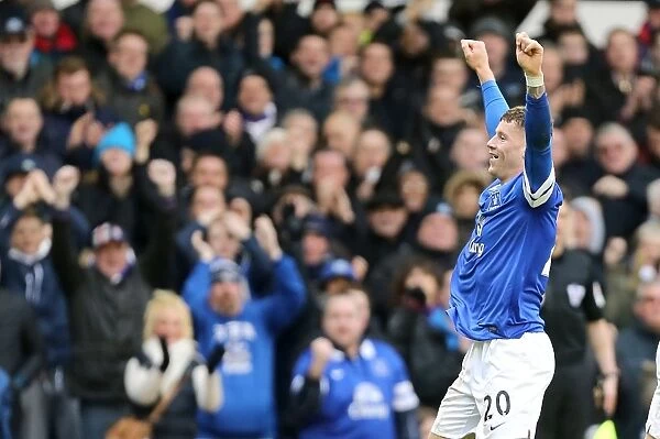Everton's Thrilling Triple: Ross Barkley's Hat-Trick Seals 3-2 Victory Over Swansea City (Barclays Premier League, Goodison Park, 22-03-2014)