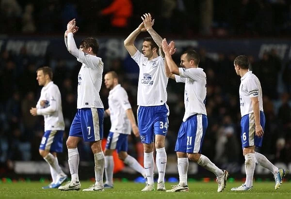 Everton's Triumph at Upton Park: A Memorable Victory for Players and Fans (22-12-2012)