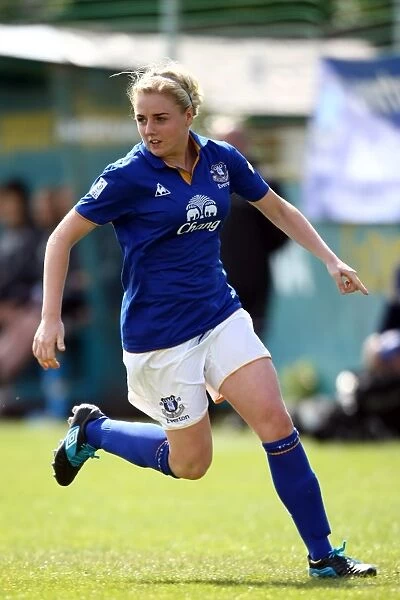 FA WSL Showdown at Arriva Stadium: Alex Greenwood in Action - Everton Ladies vs. Lincoln Ladies (6 May 2012)