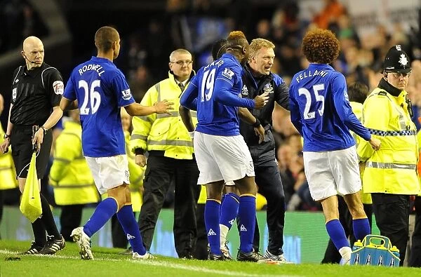 Fellaini Scores First Goal, Moyes Ecstatic: Everton's Carling Cup Victory (Sept 2011)