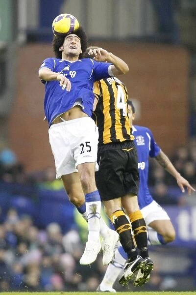 Fellaini vs Ashbee: A Battle of Midfielders in Everton vs Hull City (January 10, 2009) - Barclays Premier League