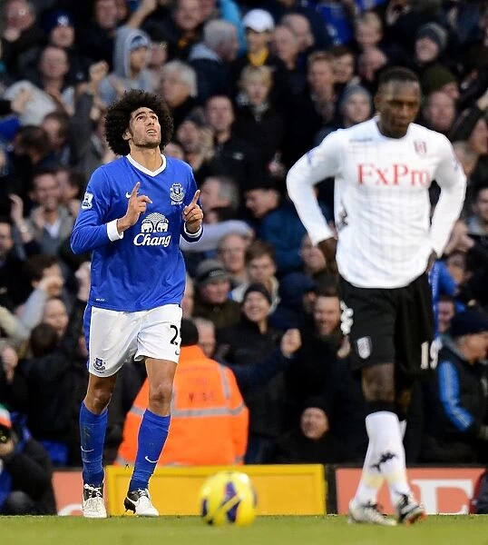 Fellaini's Dramatic Equalizer: Fulham 2-2 Everton, Barclays Premier League (November 3, 2012)