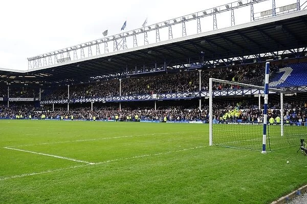 Grand Overview: Everton Football Club's Home at Goodison Park