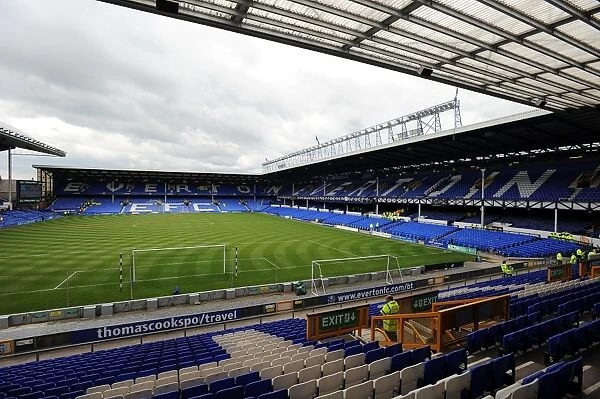 A Grandstand View of Everton's Iconic Home: Goodison Park