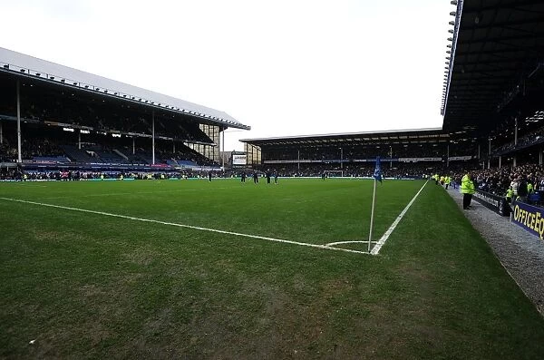 A Grandstand View of Goodison Park: Home of Everton Football Club