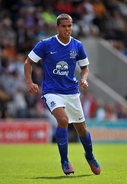 Jack Rodwell in Action: Everton's Pre-Season Clash against Morecambe at Globe Arena