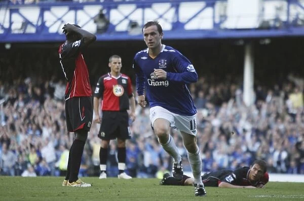 James McFadden's Debut Goal: Everton's Thrilling Victory Over Blackburn Rovers in the 2007-08 Premier League Season