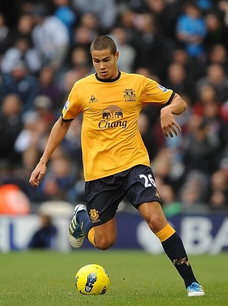 January Showdown: Rodwell's Leading Performance for Everton against West Bromwich Albion in Premier League Action (01.01.2012)