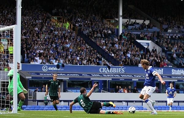 Jelavic Scores Opening Goal: Everton 2-1 Real Betis (Pre-Season Friendly, Goodison Park, 11-08-2013)