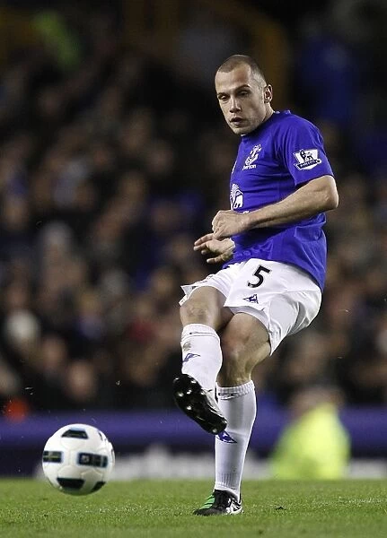 Johnny Heitinga: In Action for Everton vs Birmingham City, Barclays Premier League (09 Mar 2011, Goodison Park)