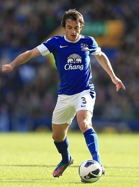 Leighton Baines in Action: Everton's Victory over Southampton (3-1), Barclays Premier League, Goodison Park, September 29, 2012