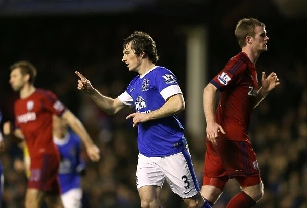 Leighton Baines Penalty: Everton's Triumphant Moment Against West Bromwich Albion (30-01-2013)