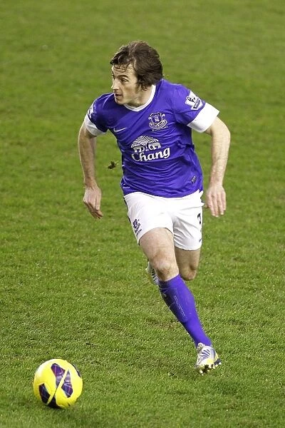 Leighton Baines Scores the Dramatic Winner for Everton Against West Bromwich Albion (30-01-2013)