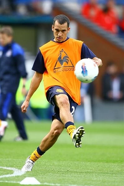 Leon Osman in Action: Everton vs. Blackburn Rovers, Barclays Premier League (27 August 2011)