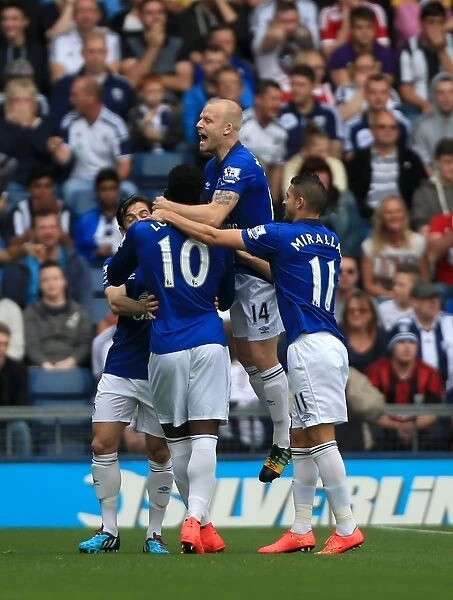 Lukaku Scores First Goal: Everton's Victory at West Bromwich Albion, Barclays Premier League