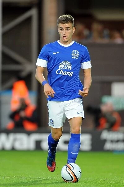 Luke Garbutt in Action: Everton's Pre-Season Friendly at Tannadice Park Against Dundee United