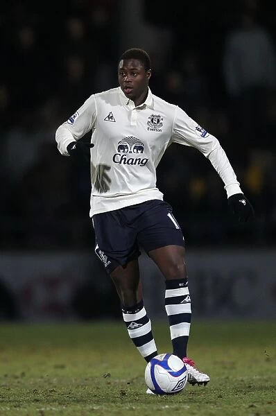 Magaye Gueye Leads Everton in FA Cup Third Round Battle at Scunthorpe United (08 January 2011)