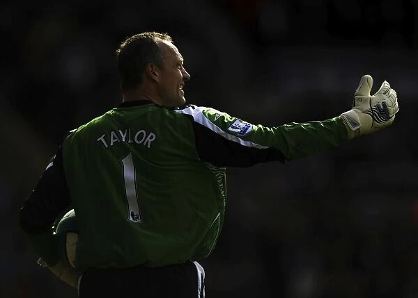 Maik Taylor vs. Everton: Barclays Premier League Clash at St. Andrews - April 12, 2008
