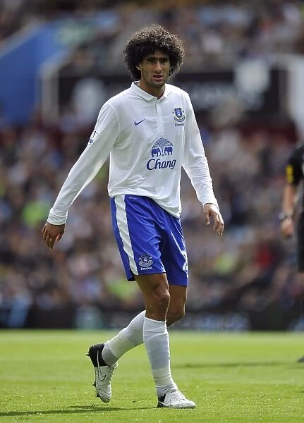 Marouane Fellaini's Brilliant Performance: Everton's Triumph over Aston Villa (3-1, August 25, 2012)
