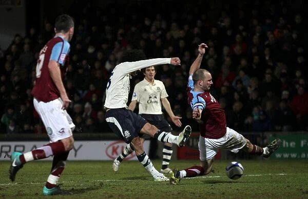 Marouane Fellaini's Fourth Goal: Everton's Emphatic Victory Over Scunthorpe United in FA Cup Third Round (08 January 2011)