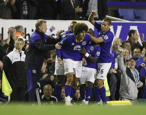 Marouane Fellaini's Thrilling Carling Cup Goal: Everton's Triumph Over West Bromwich Albion (September 21, 2011)