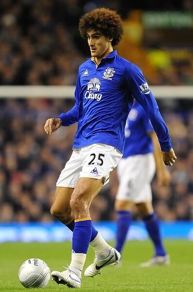 Marouane Fellaini's Thrilling Performance: Everton's Victory Over West Bromwich Albion in Carling Cup Round 3 (September 2011)