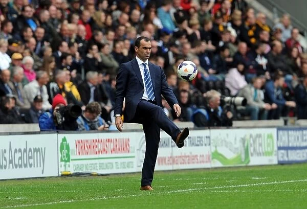 Martinez on the Touchline: Everton's Victory Over Hull City (2-0, Barclays Premier League, May 11, 2014)