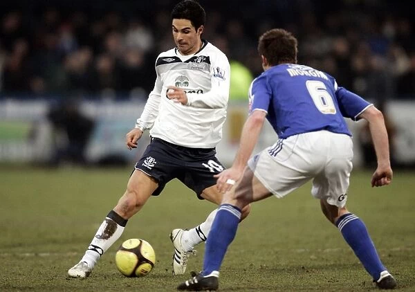 Mikel Arteta vs Paul Morgan: Everton's FA Cup Clash at Macclesfield Town (03 / 01 / 09)
