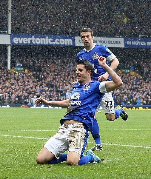 Mirallas's Strike: Everton Takes the Lead Against West Ham United in BPL (12-05-2013)