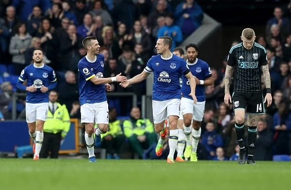 Morgan Schneiderlin's Double: Everton's Victory Over West Bromwich Albion in the Premier League