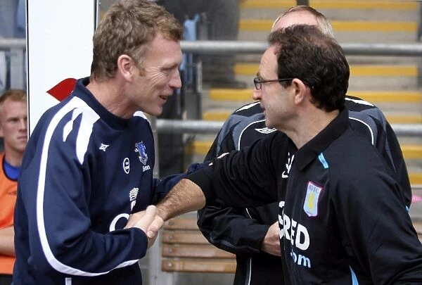 Moyes vs. O'Neill: Intense Rivalry on the Touchline - Aston Villa vs. Everton, 2007 Premier League