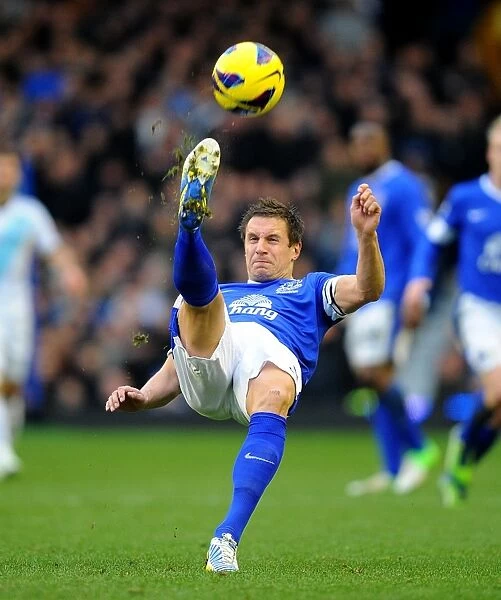 Phil Jagielka's Bicycle Kick Attempt Against Chelsea: Everton 1 - Chelsea 2 (December 30, 2012, Goodison Park)