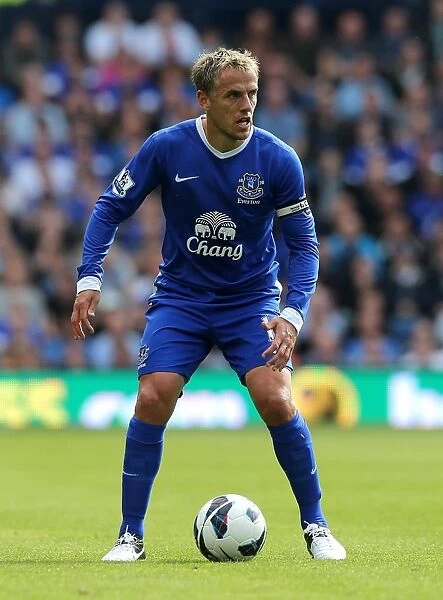 Phil Neville Leads Everton to 2-0 Victory Over West Bromwich Albion (September 1, 2012)