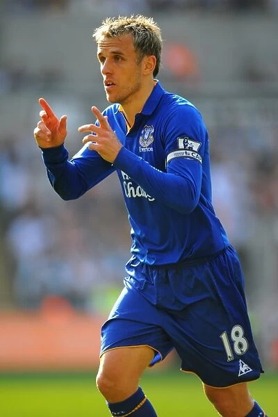 Phil Neville Leads Everton at Swansea City's Liberty Stadium in Barclays Premier League (24 March 2012)