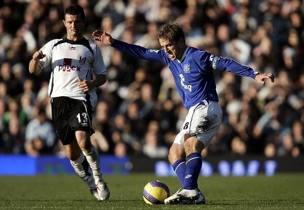 Phil Neville vs. Tomas Radzinski: A Football Rivalry - Fulham vs. Everton (4 / 11 / 06)