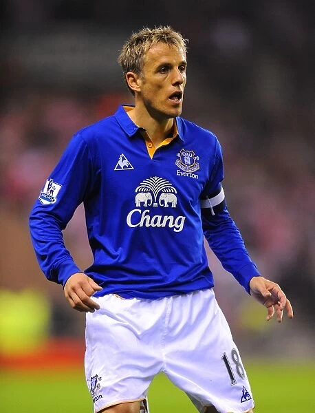 Phil Neville's Battle: Everton vs. Sunderland in FA Cup Sixth Round Replay at Stadium of Light (27 March 2012)