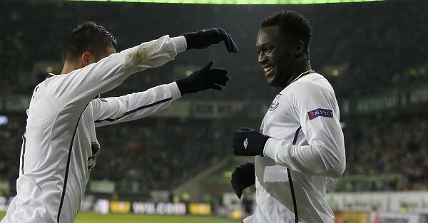 Romelu Lukaku Scores First Goal for Everton in Europa League: VfL Wolfsburg vs Everton (Group H)