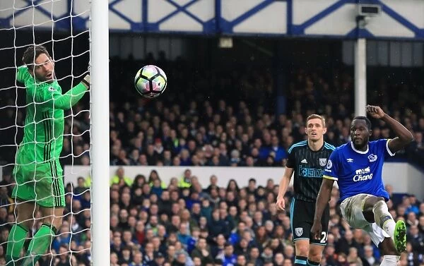 Romelu Lukaku Scores Third: Everton's Dominance Over West Bromwich Albion in Premier League