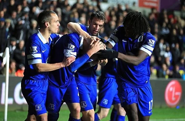 Ross Barkley's Double Strike: Everton's Thrilling 2-1 Victory Over Swansea City (December 22, 2013)