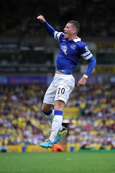 Ross Barkley's Stunning Equalizer: Dramatic Comeback for Everton against Norwich City (Premier League, Carrow Road, 17-08-2013)