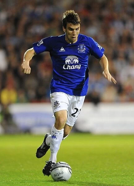 Seamus Coleman in Action: Everton vs. Brentford at Griffin Park (Carling Cup, 2010)
