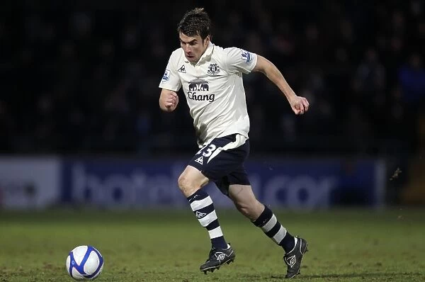 Seamus Coleman and Everton Take on Scunthorpe United in FA Cup Third Round Showdown (08 January 2011)