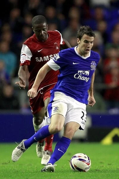 Seamus Coleman vs. Kevin Lisbie: Everton's Dominance in Capital One Cup Second Round against Leyton Orient (5-0)