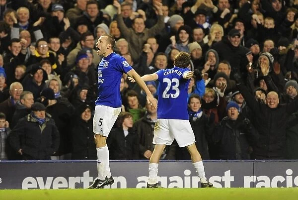 Seamus Coleman's Last-Minute Thriller: Everton's Dramatic Victory Over Tottenham Hotspur (05.01.2011)