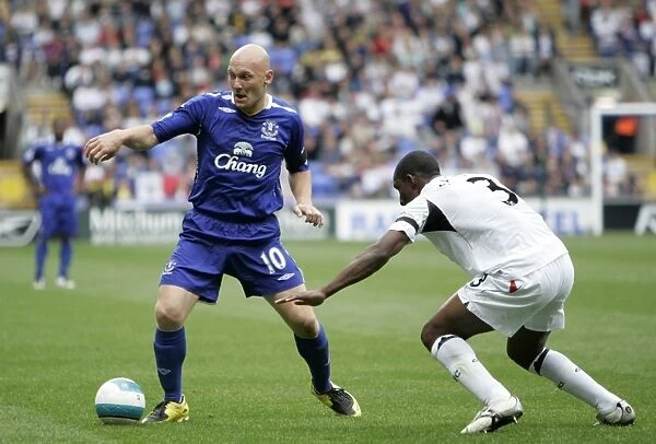 Thomas Gravesen in Action: Everton vs. Bolton Wanderers, Premier League 07-08